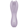 Satisfyer Stimulateur de clitoris vibrant Threesome 2 Satisfyer Violet